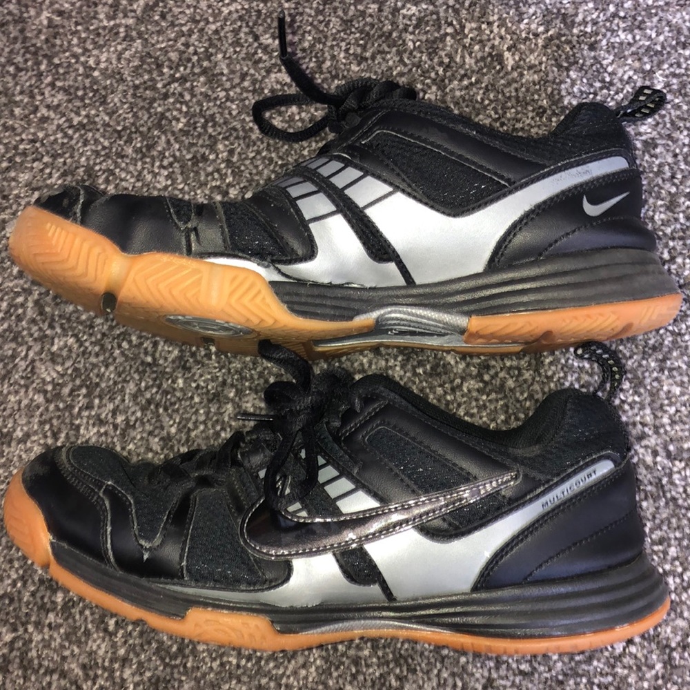 Nike Multicourt 10 Volleyball Shoes Black - Picture 8 of 8